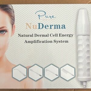 New NuDerma Portable Handheld High Frequency Skin Therapy Wand Machine